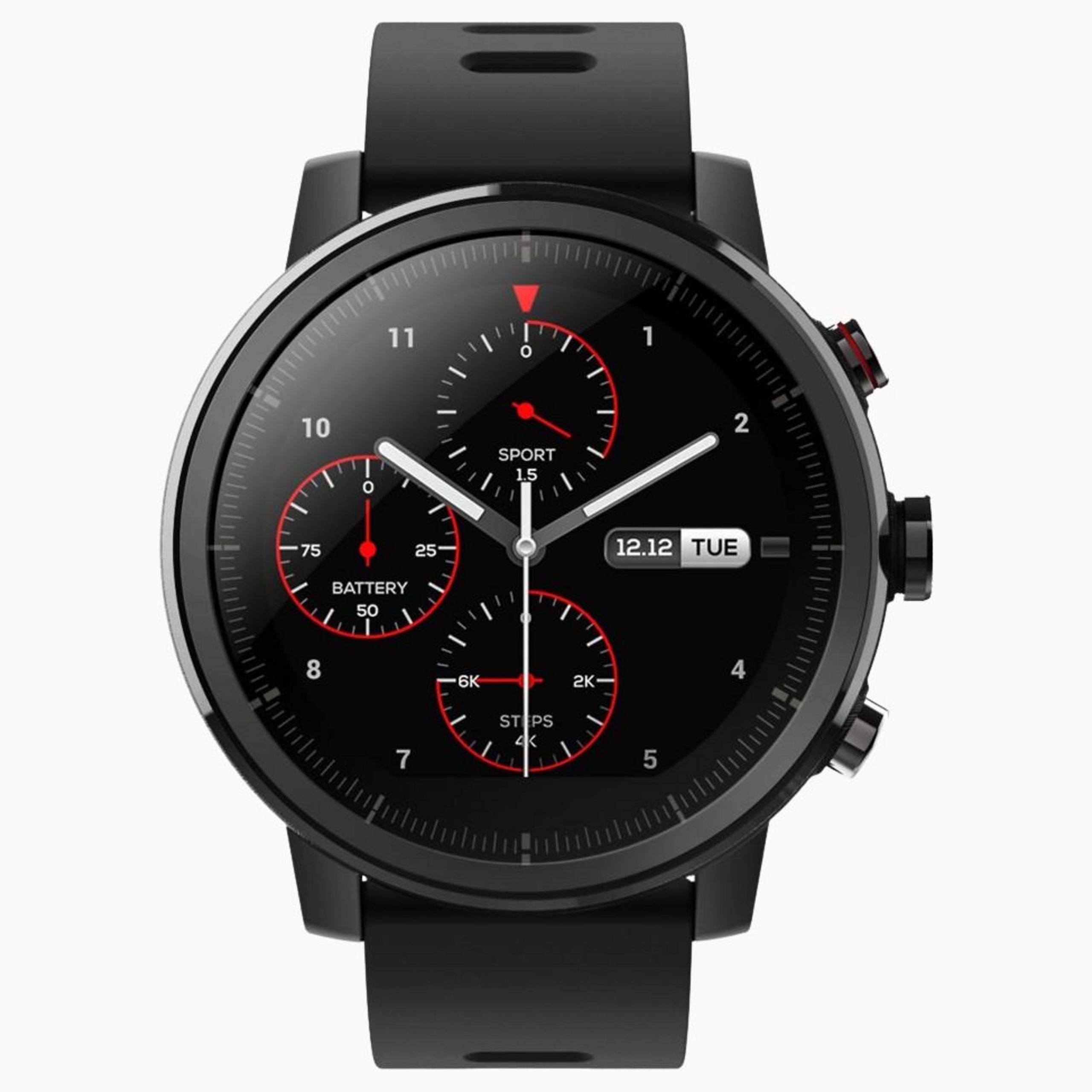Czarny | Xiaomi Amazfit Stratos 48mm Bluetooth 2