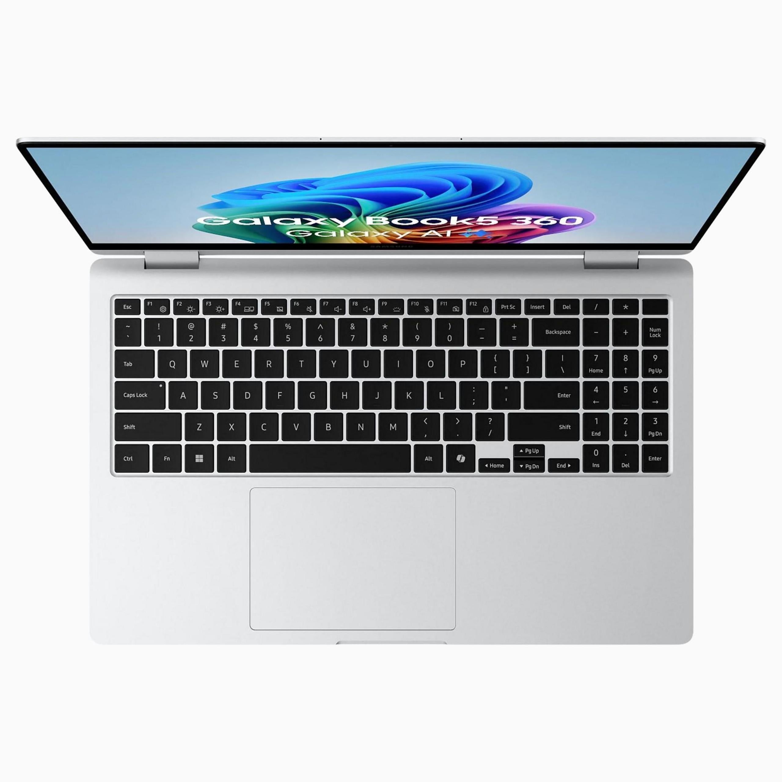 Stalowoszary | Samsung Galaxy Book5 360 Intel Core Ultra 7 256 V 15.6 Windows 11 Home Stalowoszary 4