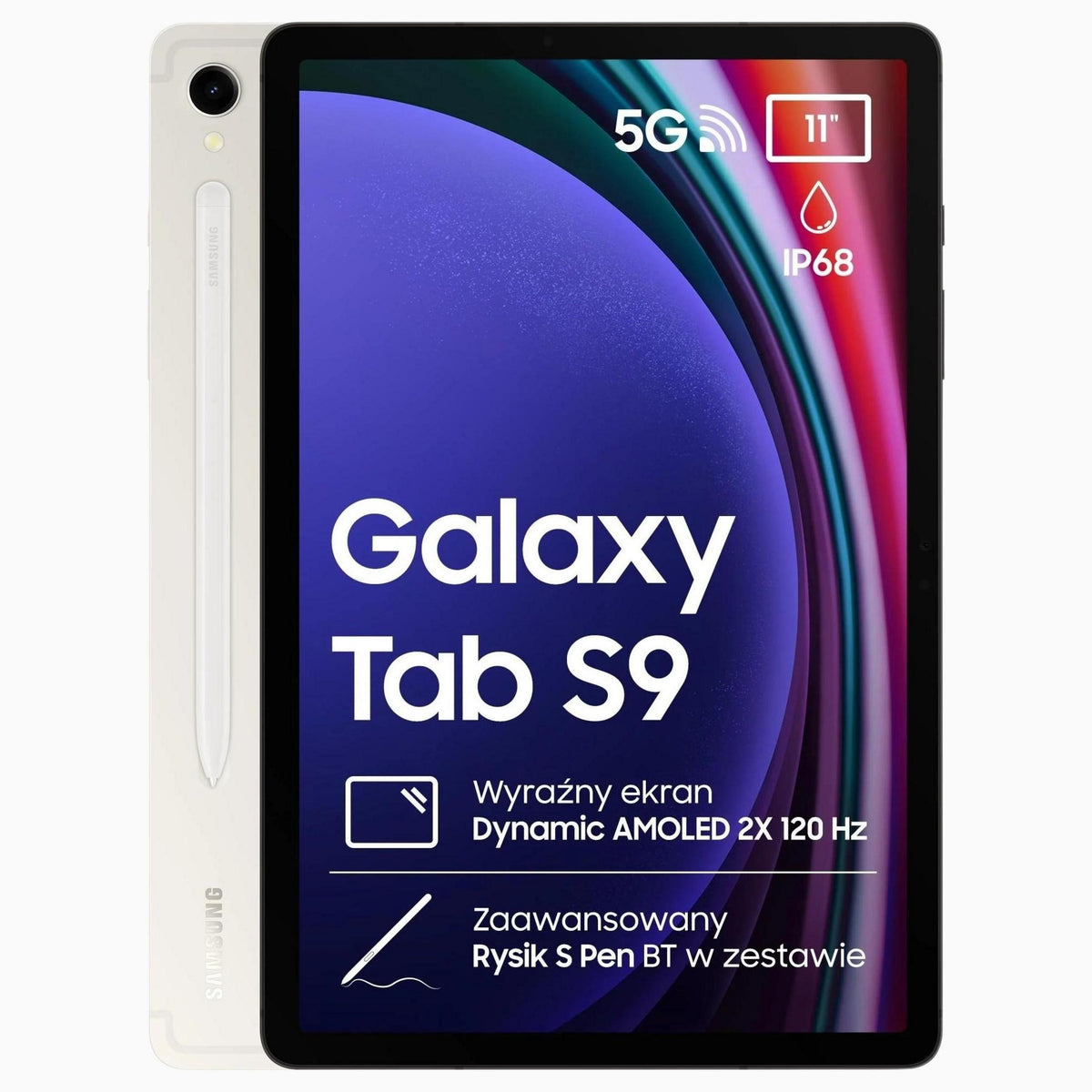 Beżowy | Samsung Galaxy Tab S9 5G 4
