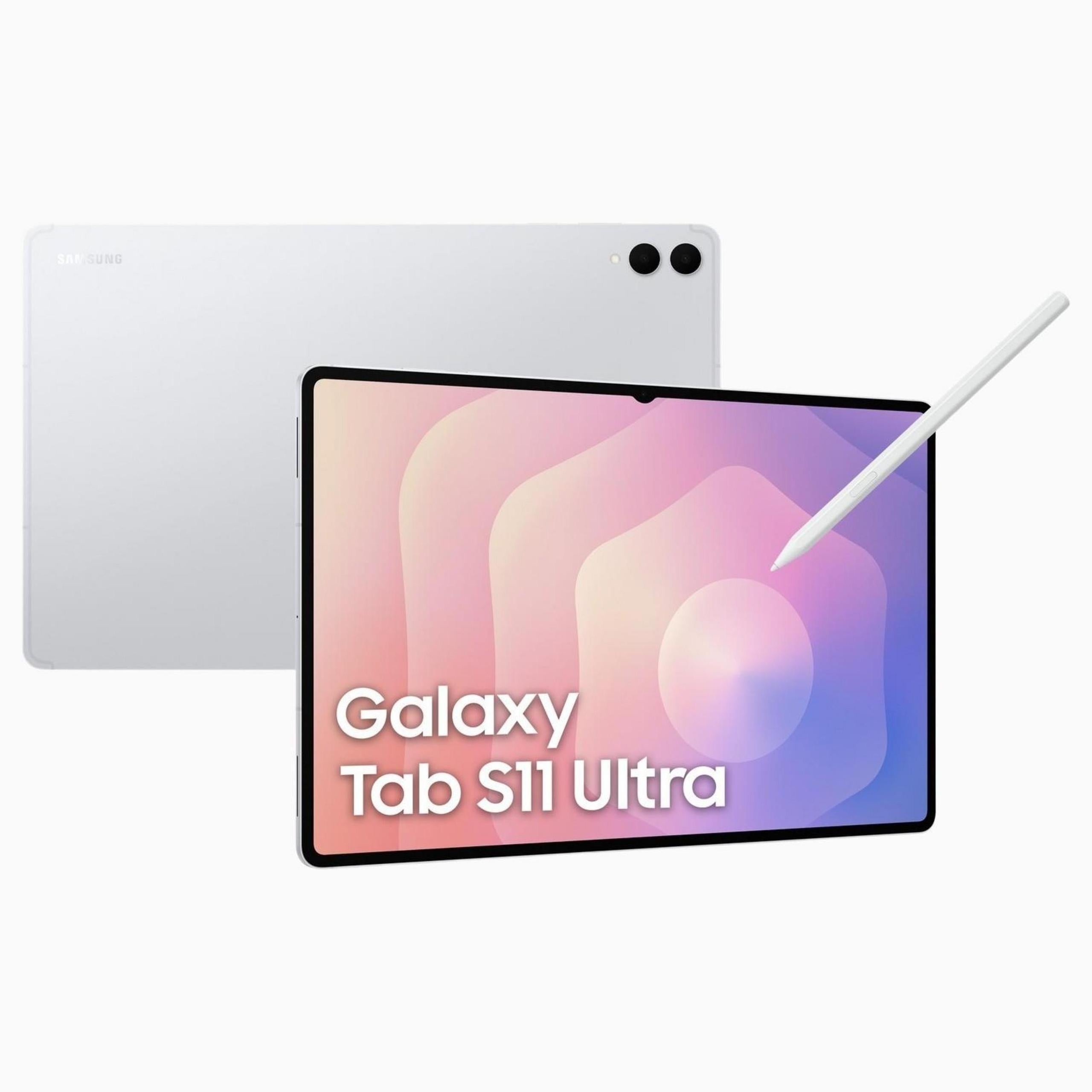 Srebrny | Samsung Galaxy Tab S11 Ultra Wi-Fi 4