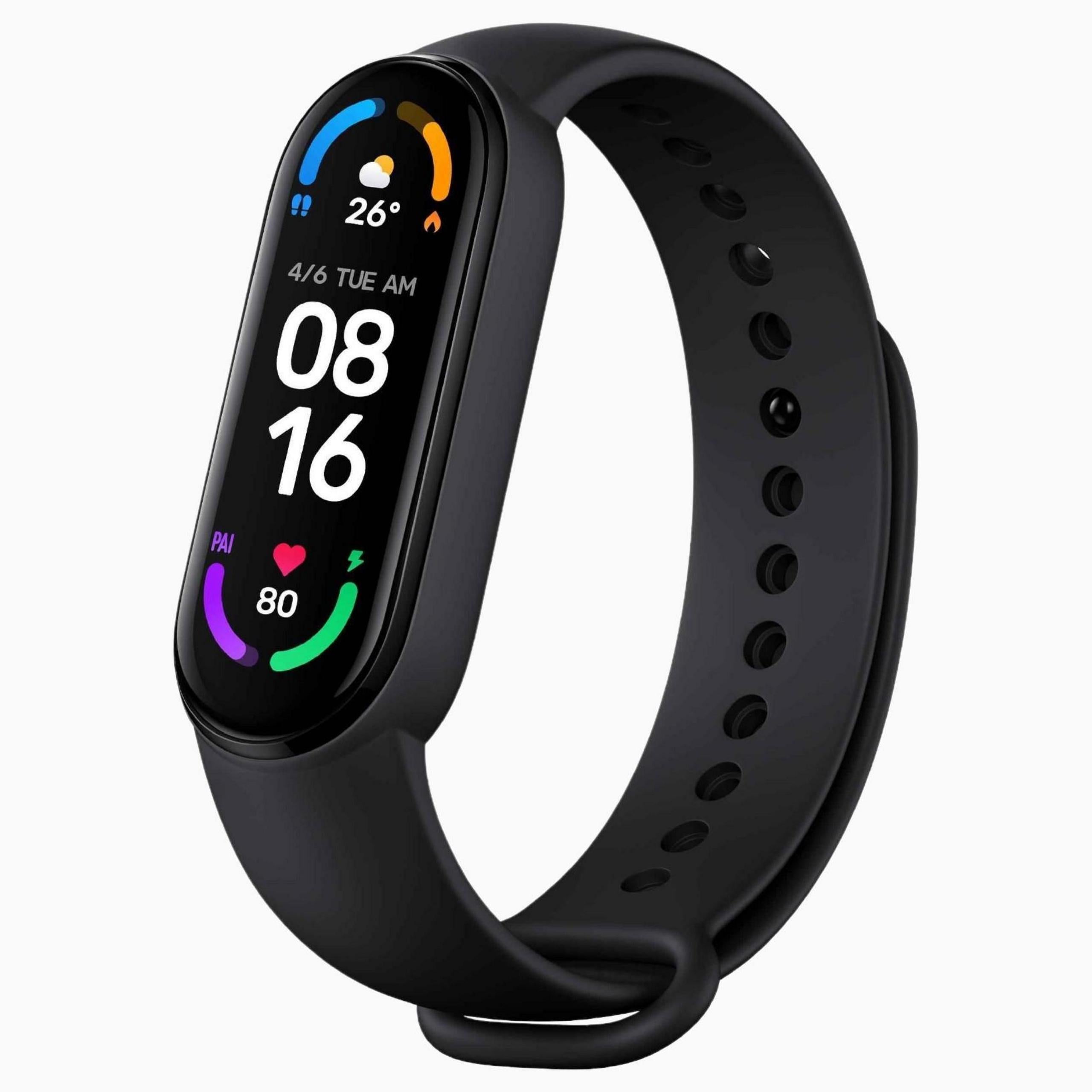 Czarny | Xiaomi Mi Smart Band 6 NFC 40 Bluetooth 6