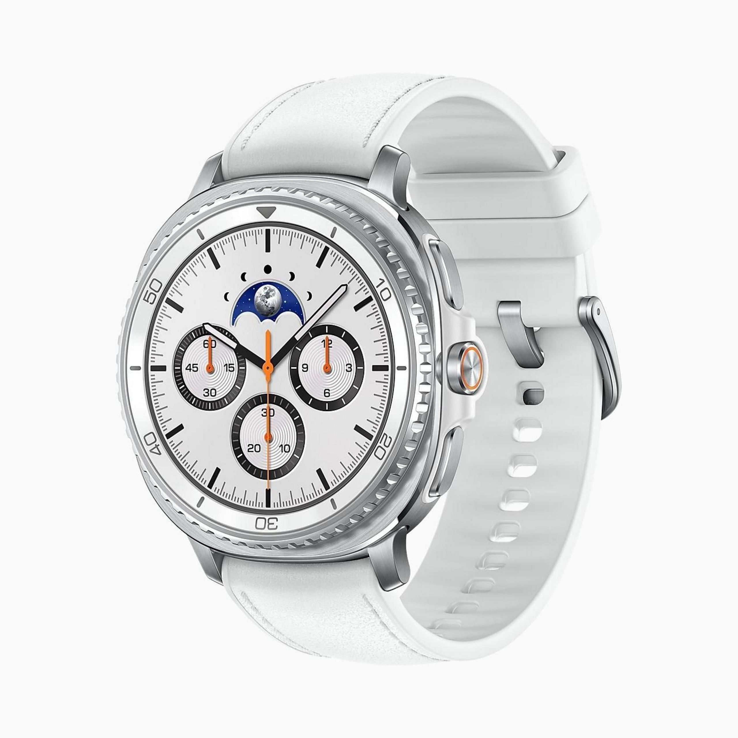 Biały | Samsung Galaxy Watch8 Classic 46mm Bluetooth 1