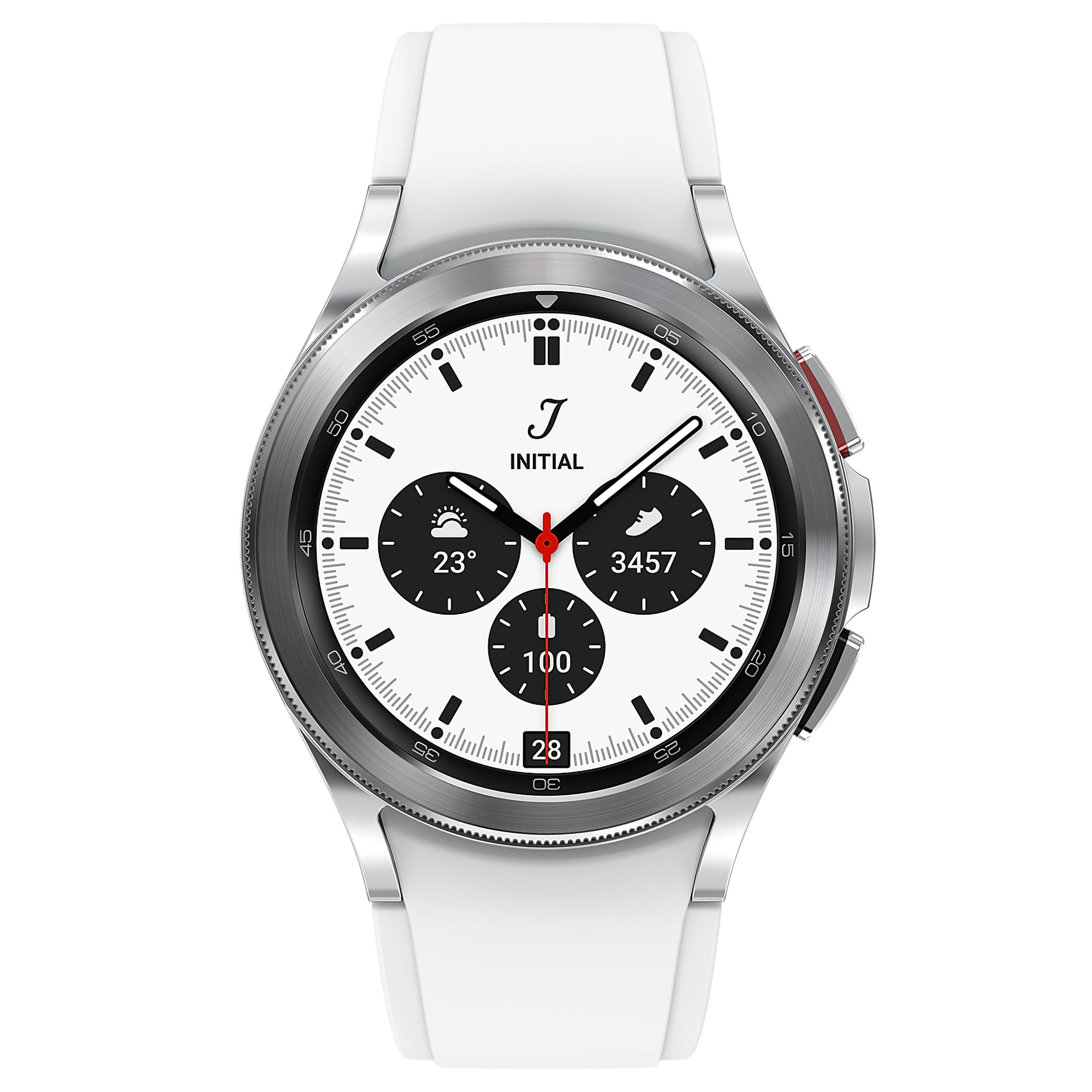 Srebrny | Samsung Galaxy Watch 4 Classic 46 mm 1