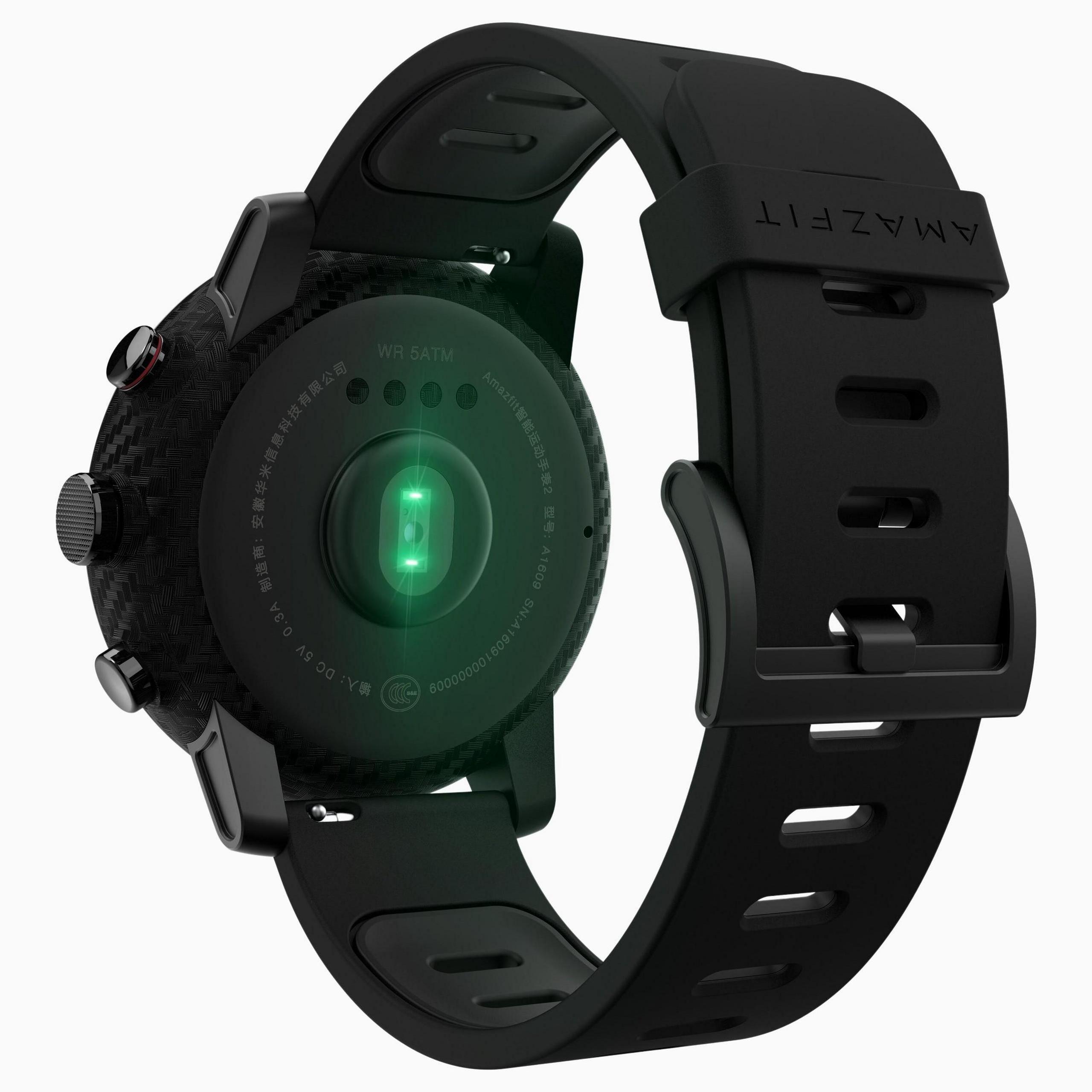 Czarny | Xiaomi Amazfit Stratos 48mm Bluetooth 3