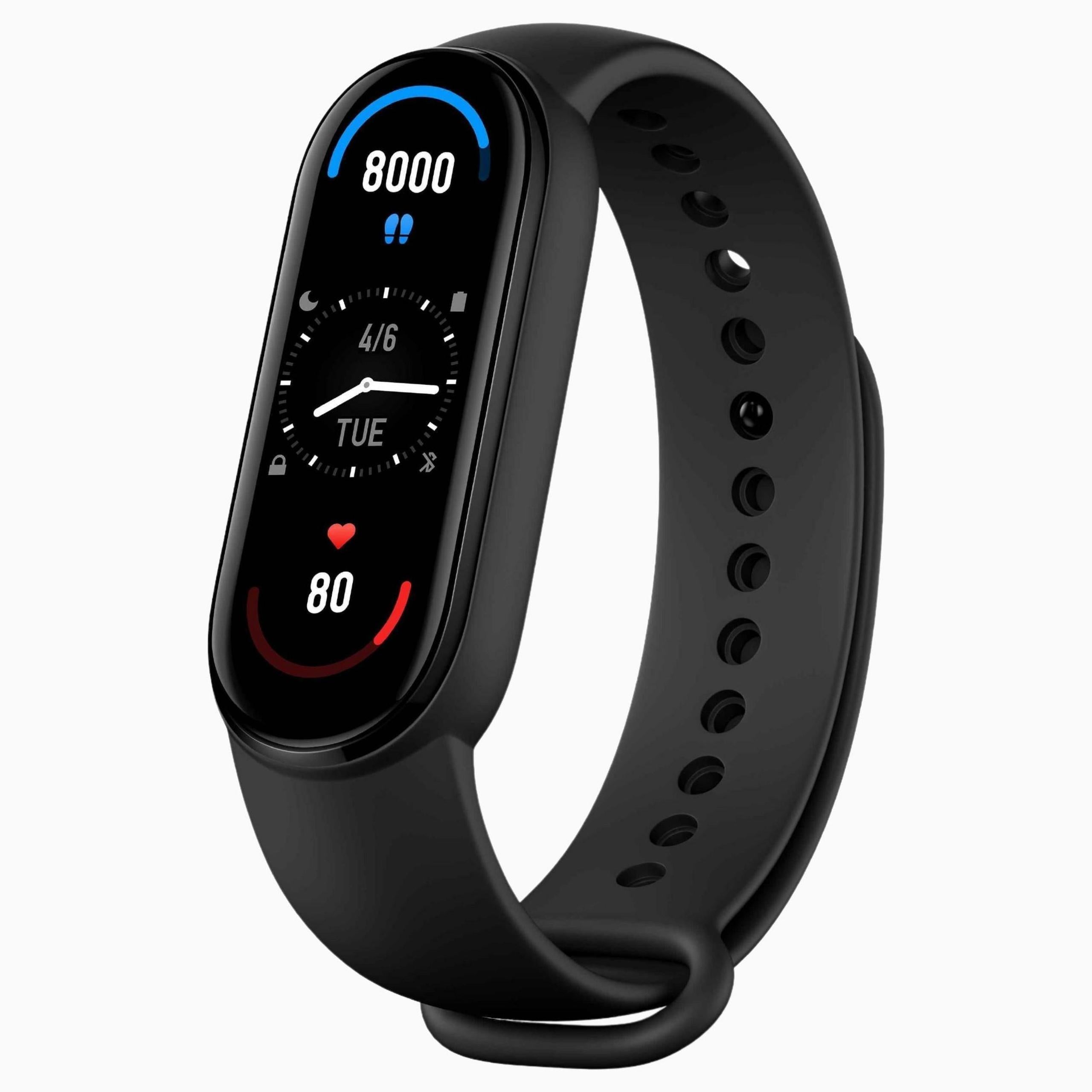 Czarny | Xiaomi Mi Smart Band 6 NFC 40 Bluetooth 3