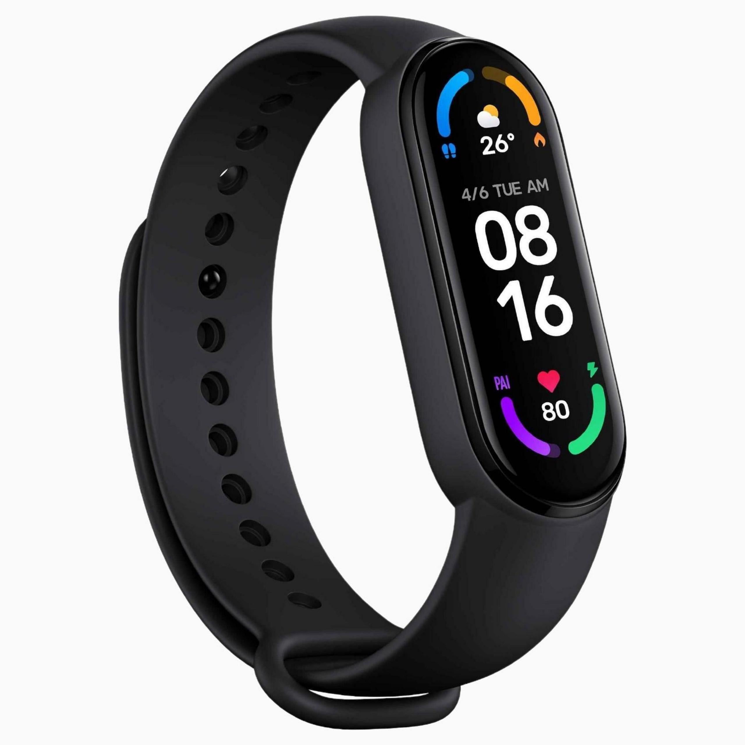 Czarny | Xiaomi Mi Smart Band 6 NFC 40 Bluetooth 5