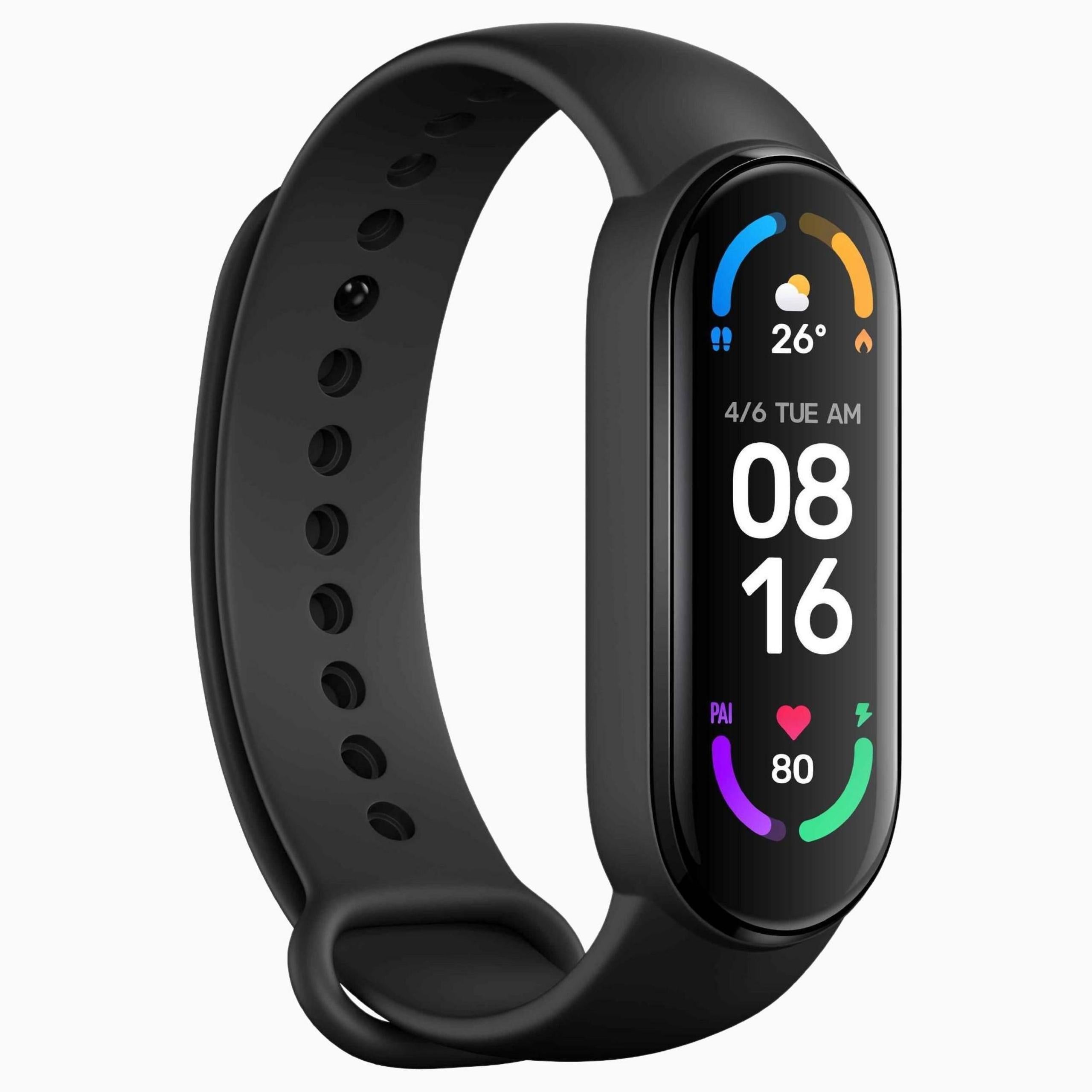 Czarny | Xiaomi Mi Smart Band 6 NFC 40 Bluetooth 7
