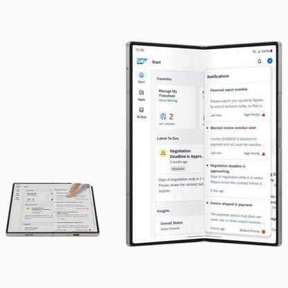 Srebrny | Samsung Galaxy Z Fold6 8