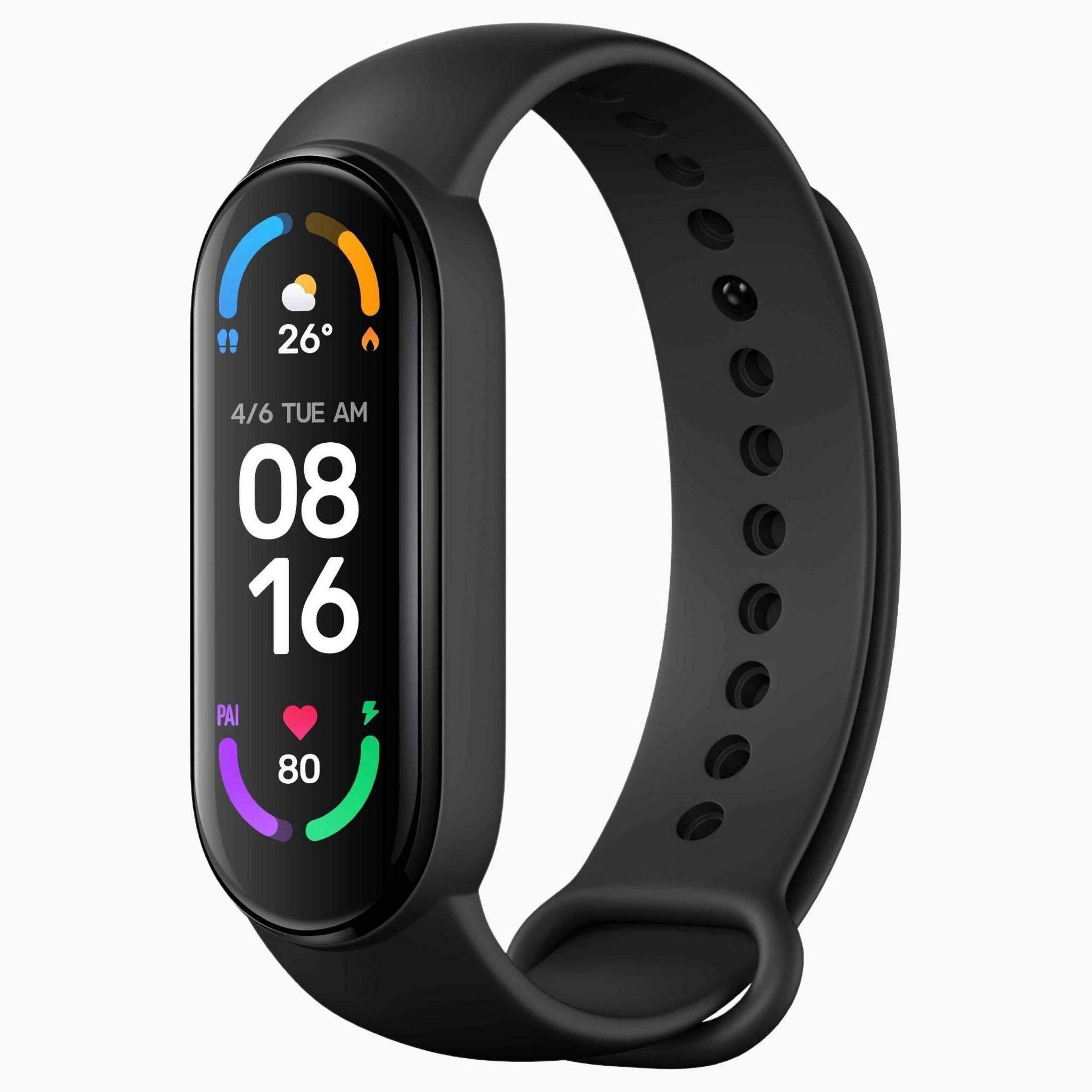 Czarny | Xiaomi Mi Smart Band 6 NFC 40 Bluetooth 8